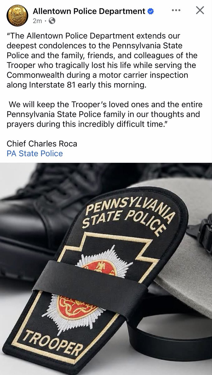 Allentown PD tweet media