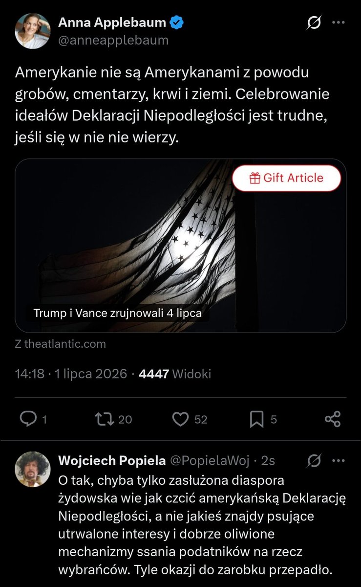 PopielaWoj's tweet photo. 🟥 anneapplebaum has blocked you

Okazało się, że i Annie można tylko kadzić - a taką jest oficjalnie  promotorką demokracji, wolności słowa i amerykańskości, dopóki ktoś nie pokaże jej lustra jak bazyliszkowi 😉 https://t.co/5Wk9HejVtO
