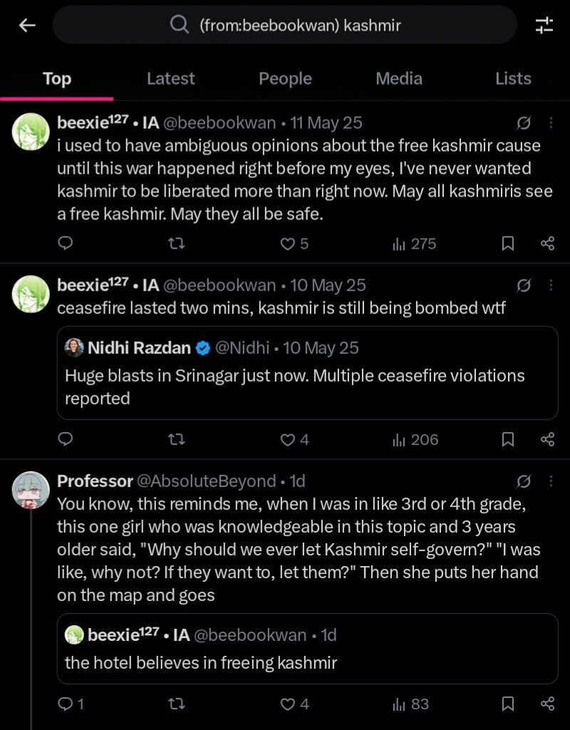 AgniVesa_07's tweet photo. Ohh my little innocent baby, how innocent she is, this evil guy doctored her posts 😂😂

Buddy, i've archived 70-80% paap of your mutual

She has literally asked to eradicate hinduism.

Comparing us with israel, calling for kashmir to be free from india and showing us as oppressors and what not

Aur haan tere paap bhi documented hain.