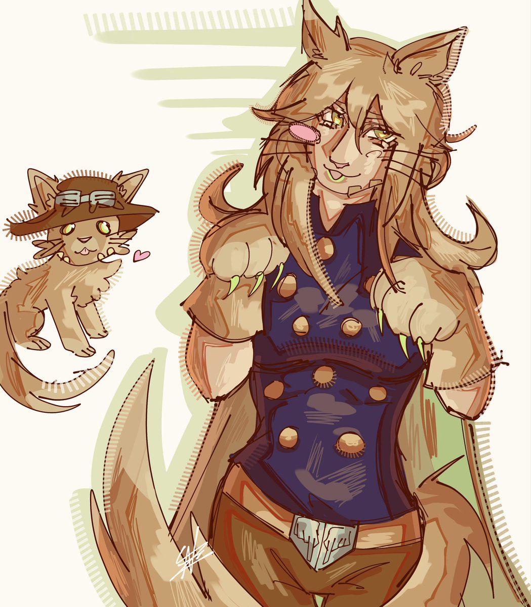 ZoorysillyXD's tweet photo. TRES FANARTS EN UNA SOLA PUBLICACIÓN CHICOS LOS QUIERO 🐱💕💕💕
#jjba #fanart #Steelballrun https://t.co/1ogAWHCGiI
