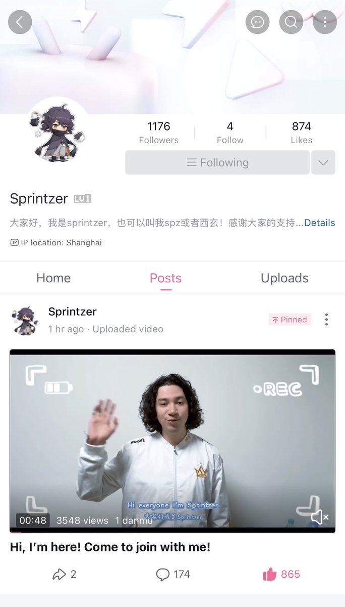 keigodori's tweet photo. sprintzer made a bilibili account! 🐧

【Sprintzer的个人空间-哔哩哔哩】 https://t.co/SzIsIP5qWf https://t.co/HspoUV78HG