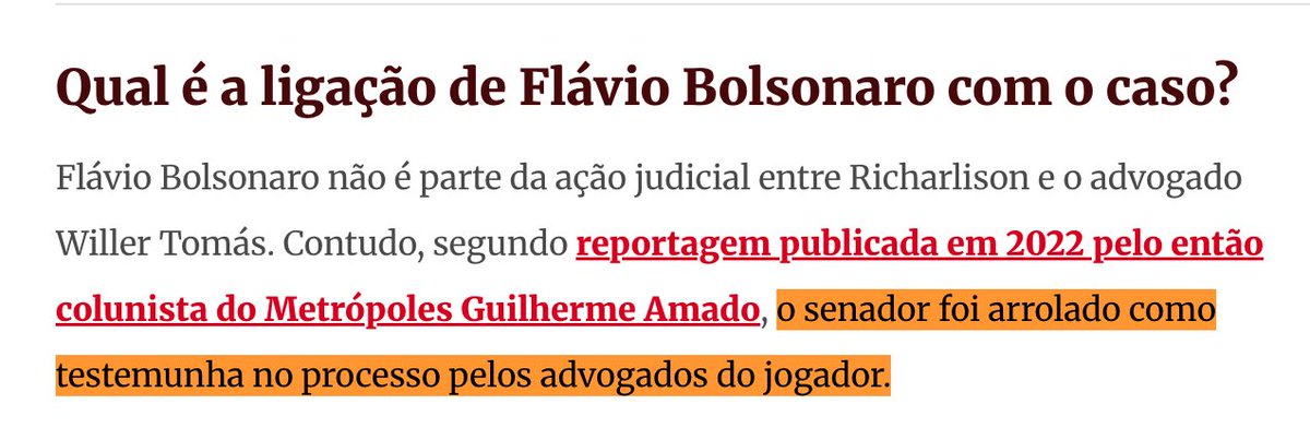 ariini_vnt's tweet photo. 🚨FAKE NEWS DAS BRABAS. Lazaro diz textualmente que o jogador perdeu o imóvel "para Flávio Bolsonaro e seu advogado". Isso é 100% mentira. O Flávio não tomou a casa, não é sócio da empresa que disputa o imóvel, não é réu no processo e não tem nada a ver com a transação. https://t.co/17jeYkGfWO