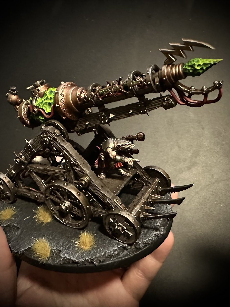 AdachiWH's tweet photo. ワープライトニングキャノンできた
#warhammer #WarhammerCommunity #ウォーハンマー https://t.co/5DUqzbqsGt