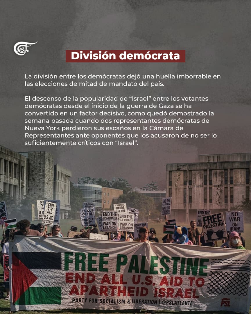almayadeen_es's tweet photo. #AlMayadeen #EEUU #Iran #IsraelGenocida #PartidoDemocrata #PartidoRepublicano #EleccionesEEUU https://t.co/fsfZRH7UKQ