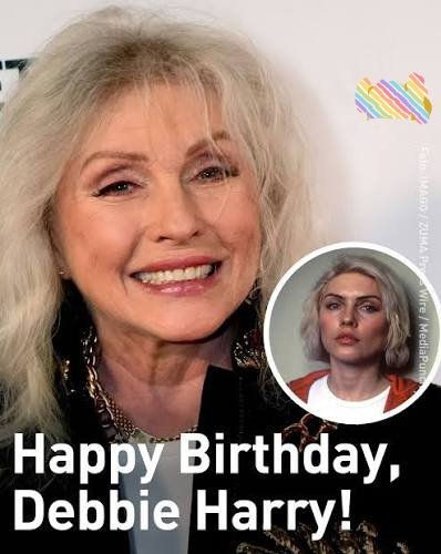JMausLE's tweet photo. Happy Birthday 🥂❗️
#DebbieHarry ##Blondie https://t.co/UUwRus79YT