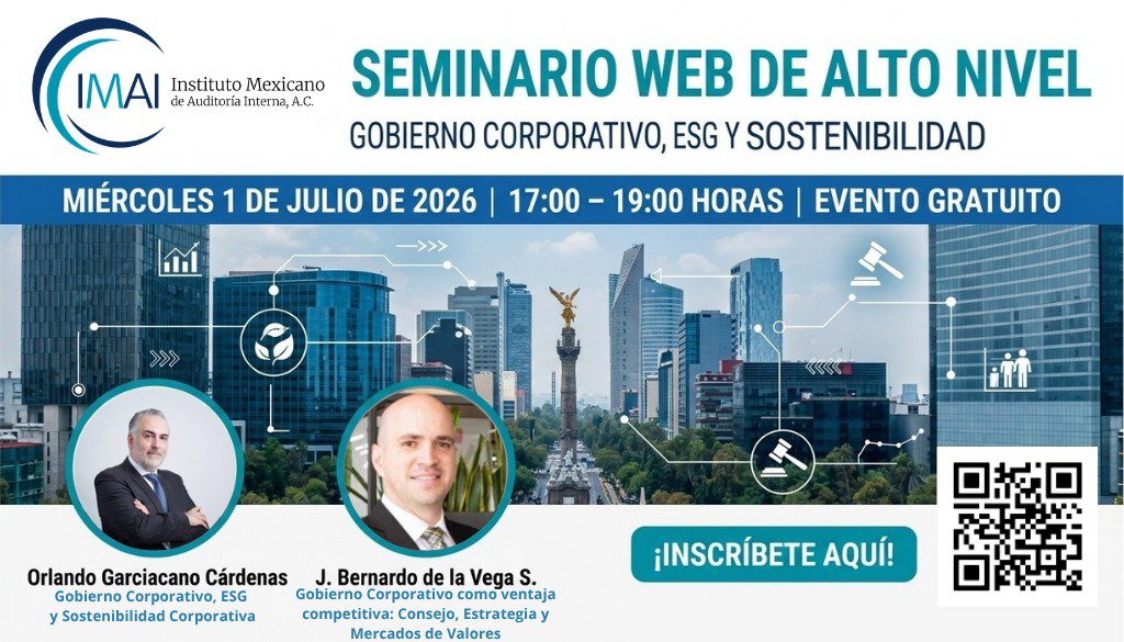 imaiac's tweet photo. ¡Hoy inicia nuestro Seminario Web!
 Estrategia y Mercados de Valores
🕔 Horario: 17:00 a 19:00 h
🎯 Formato: 2 conferencias técnicas de 60 minutos

🔗 Más información: https://t.co/5sncwzbrDO
📝 Registro: https://t.co/pSp6XfVkbx
 #ESG #AuditoríaInterna #Webinar #IMAI https://t.co/WcS5zSi29E
