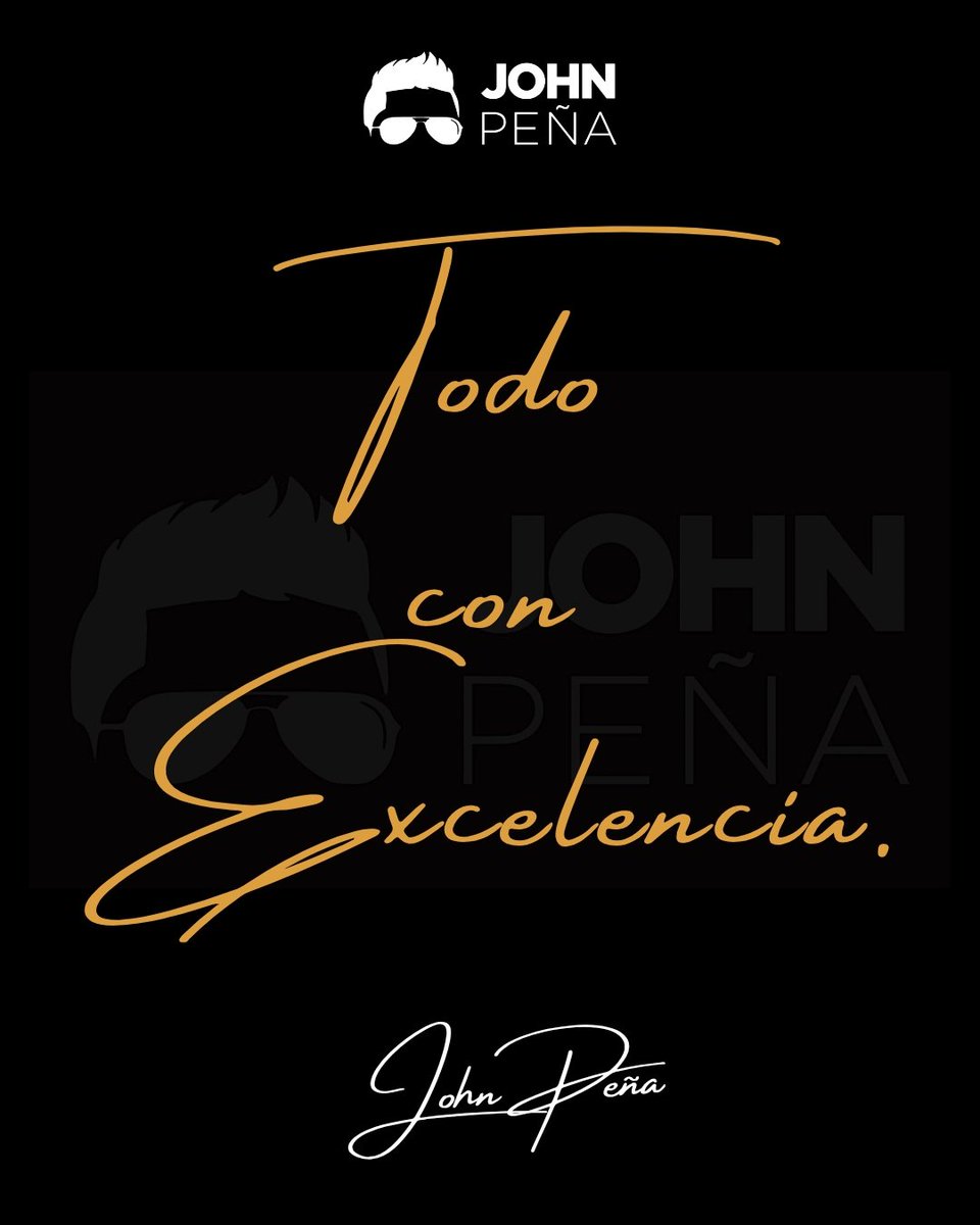 johnpenaoficial's tweet photo. ¡En todo lo que hagas, coloca el sello de la Excelencia!🥇

#JOHNPEÑA
#TodoConExcelenciaJOHNPEÑA
#FrasesPensamientosyReflexionesJOHNPEÑA https://t.co/1CWNqiQnzH
