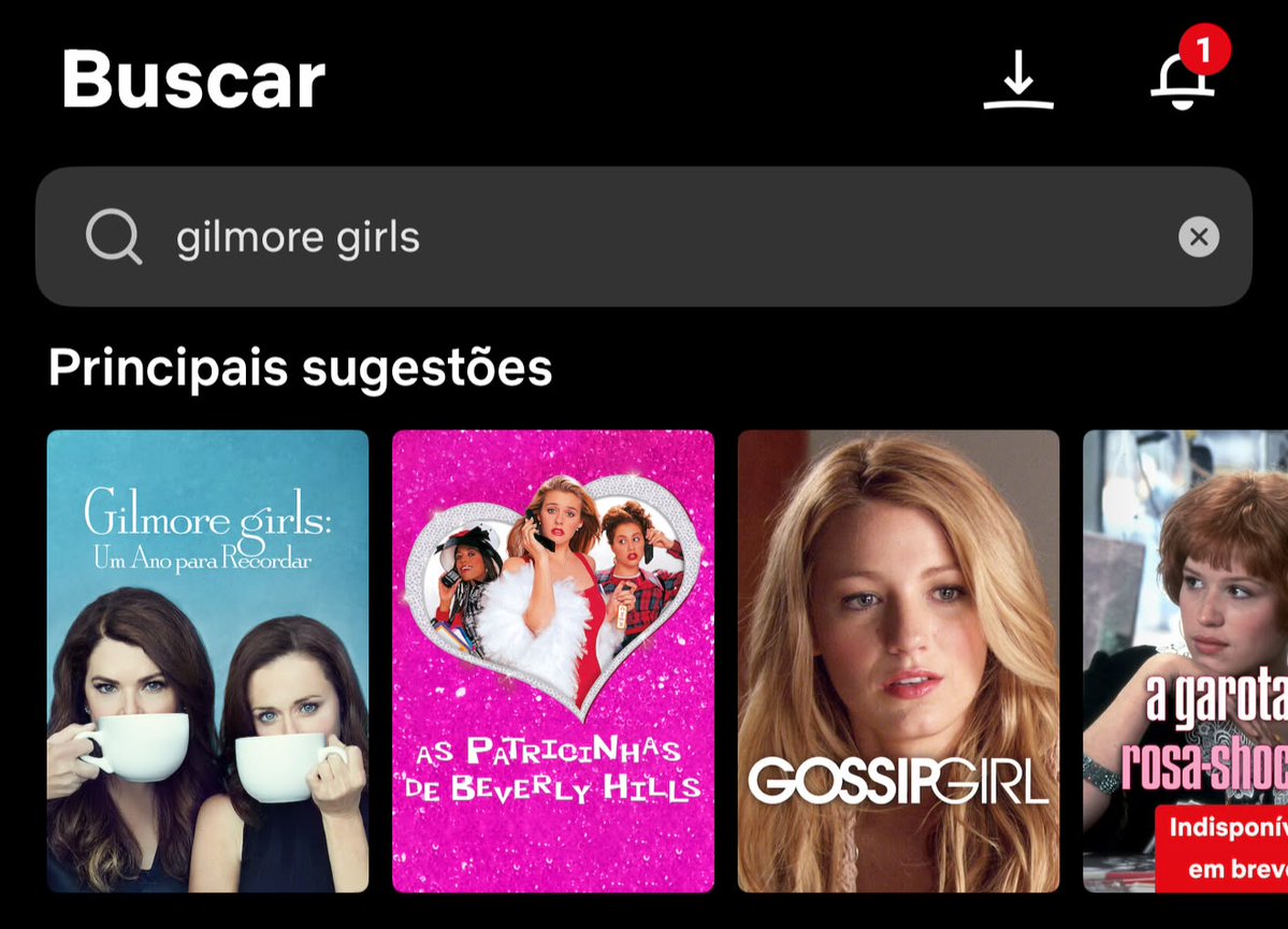 gilmorebrasil's tweet photo. É, amores... Saiu mesmo da @NetflixBrasil. 😭💔 https://t.co/wYwZYLeBCv