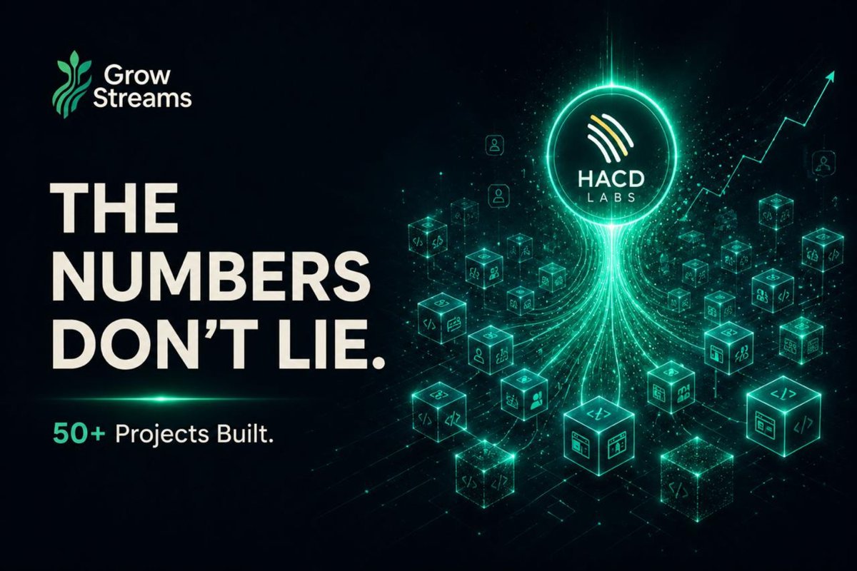 GrowwStreams's tweet photo. @GrowwStreams  x @hacdlabs  

🔥 50+ projects submitted on HACD Labs Incubator Season 2 through Growstreams

It's exciting to see so many builders choosing to ship instead of waiting for the "perfect time"

We're proud that GrowStreams on @VaraNetwork could help support that journey.

More to come🚀