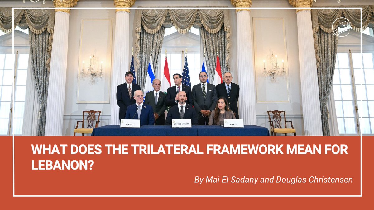 maitelsadany's tweet photo. "An agreement that would have wanted to position Lebanon for success on the ground and with its people would have established any restoration of sovereignty as a starting point." -@d_christensen9 and yours truly.

You can read the piece here: https://t.co/7loXLLb0P1 h/t @TimepDC https://t.co/R2sU9T1pfj