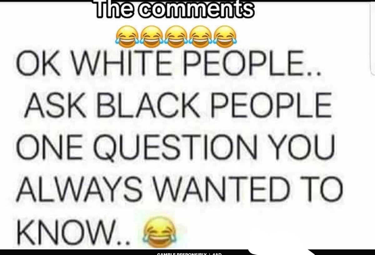 manus0024's tweet photo. So finally whites got the chance to ask blacks what they’ve always wanted to find out. 

The questions must make you laugh 🧵 https://t.co/OBBpnsCOx3