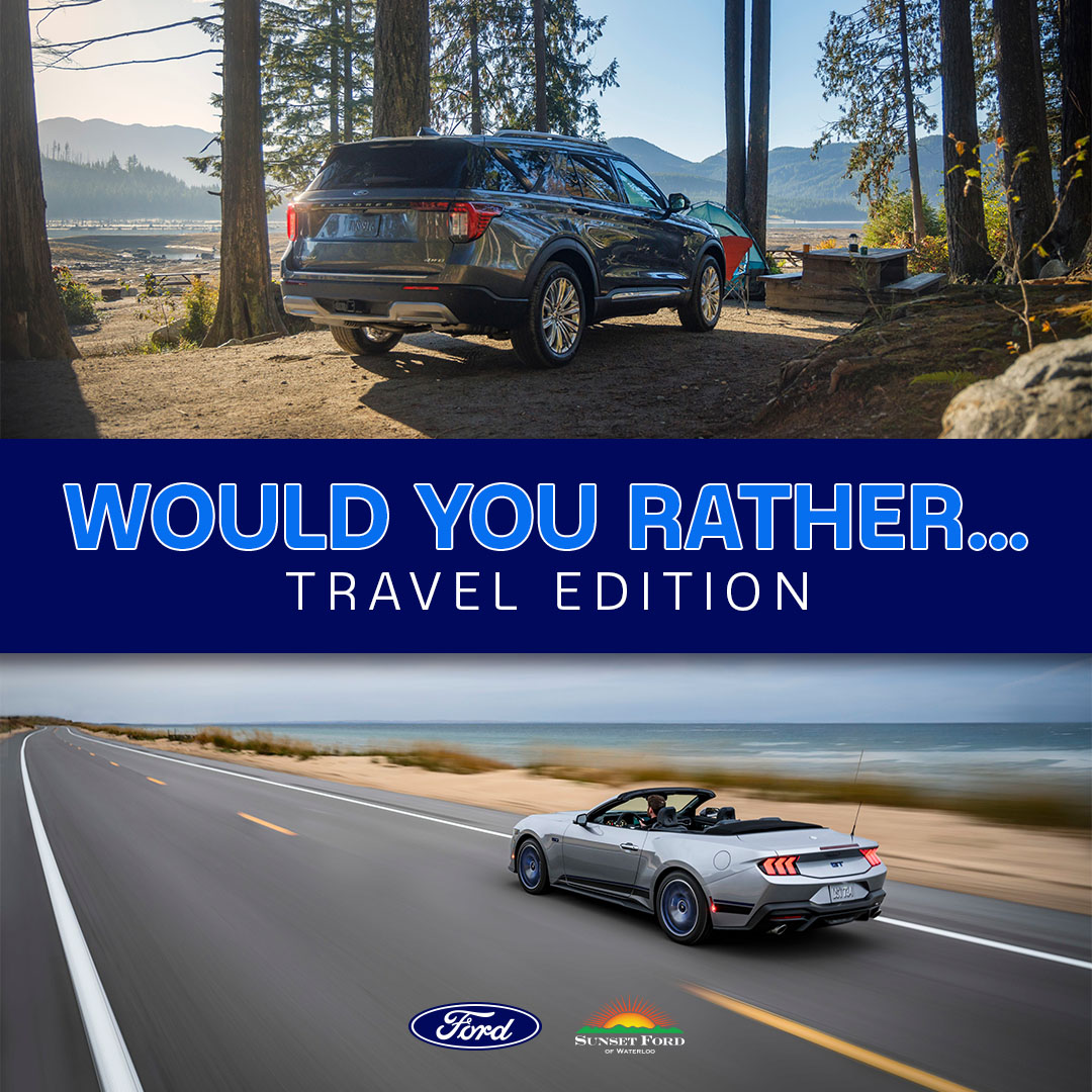 sunsetwaterloo's tweet photo. Would you rather… 

🚙 Take a mountain road trip

Or 
 🏖️ Spend a week at the beach? https://t.co/6bU1gid5De