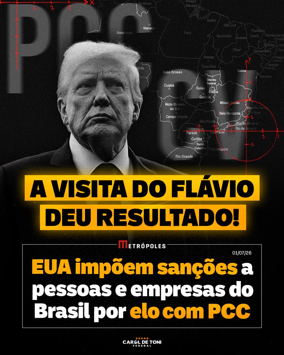 CarolDeToni's tweet photo. Mais um passo importante contra o crim3 organizado! https://t.co/CmUpONERa0