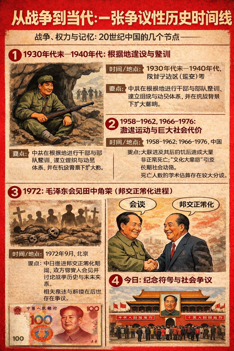 cdw8tq's tweet photo. No, the Chinese Communist Party he leads was nothing but a bunch of cowards who hid deep in the mountains during World War II and had nothing to their credit except growing opium.
He’s a useless coward who didn’t achieve a single victory in World War II.

This man was the only one who was grateful for the Japanese Empire’s invasion.