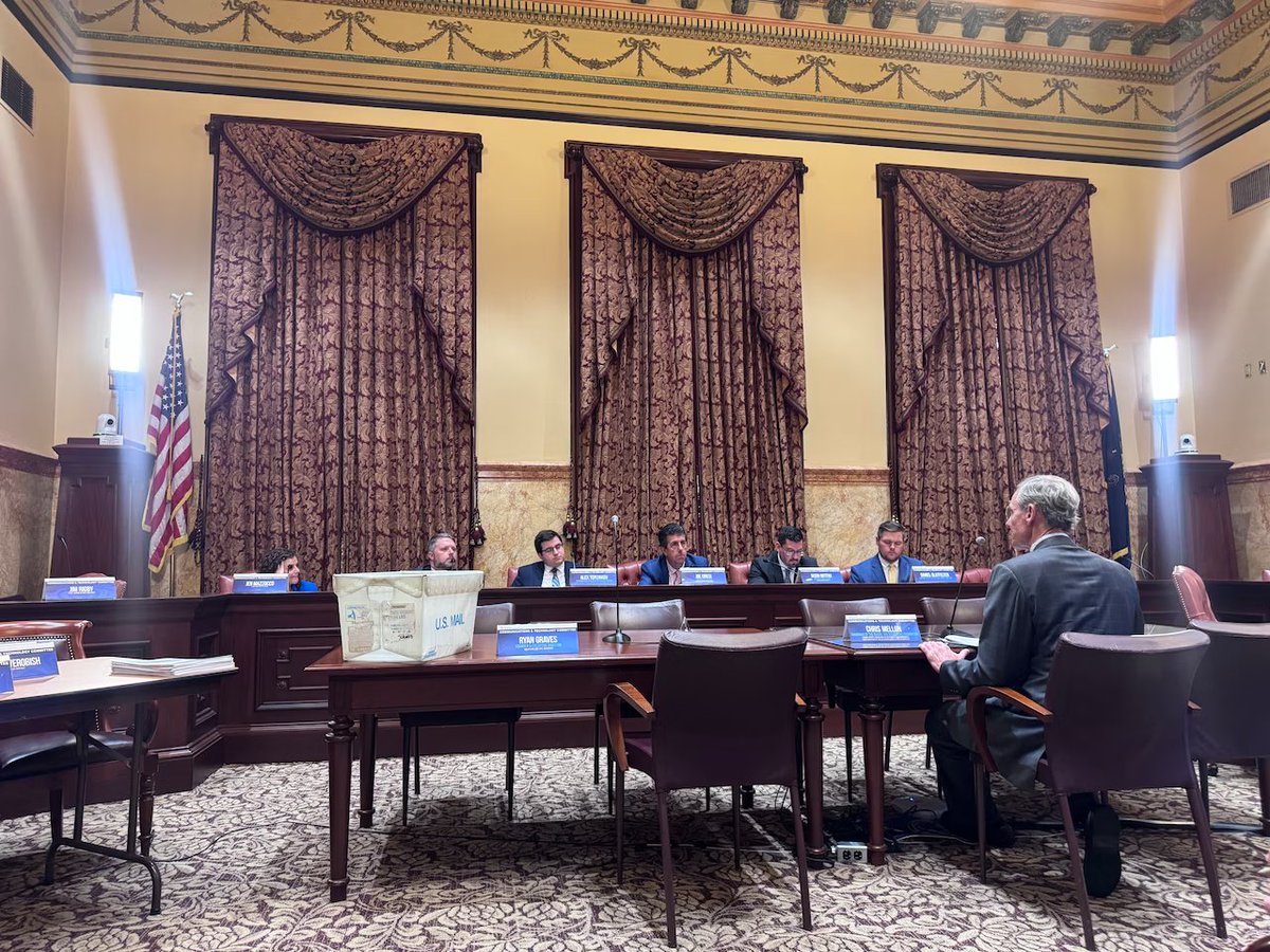 disclosurefound's tweet photo. On June 30, the Pennsylvania House Communications and Technology Committee held a formal public meeting on UAP reporting, airspace safety, and scientific inquiry.

@ChrisKMellon testified during the hearing, which also included testimony from @uncertainvector and Penn State astrophysicist Jason Wright.

The discussion marked another sign that serious UAP policy work is moving beyond Washington and into state-level institutions.

https://t.co/4hcM6b6oDL