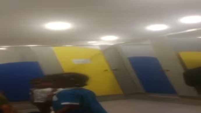IndiaToday's tweet photo. Toddlers stuffed into washing machine, sprayed with toilet jet at Bengaluru daycare

By: @sagayrajp  

Read more:
https://t.co/oaaIUAt09k https://t.co/Tcc7U381DK