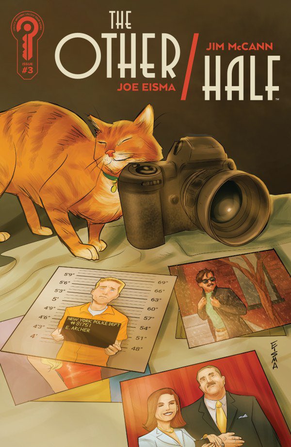 Supajoe's tweet photo. Happy New Comic Book Day!! Thanks for picking up THE OTHER/HALF #3 by @JimMcCann @PeteColors and I from @ignitionpress 
Cover A ( 🐈 📷 ): me
Cover B ( 🍸): @SinaGrace #ncbd https://t.co/ImR9NKJZO5