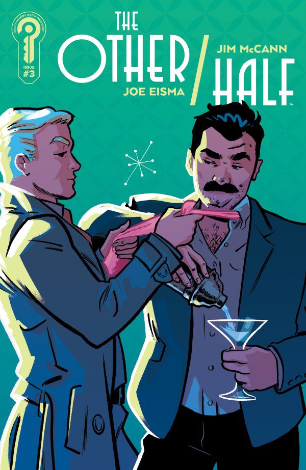 Supajoe's tweet photo. Happy New Comic Book Day!! Thanks for picking up THE OTHER/HALF #3 by @JimMcCann @PeteColors and I from @ignitionpress 
Cover A ( 🐈 📷 ): me
Cover B ( 🍸): @SinaGrace #ncbd https://t.co/ImR9NKJZO5