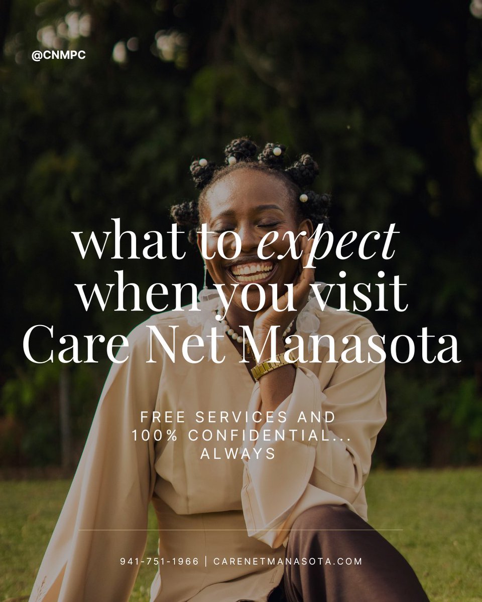 CManasota's tweet photo. Thinking about calling us but unsure of what to expect?
.
No insurance needed. No cost, ever. No pressure and zero judgement. We've got your back and you're safe here. https://t.co/zScnTa73Wy