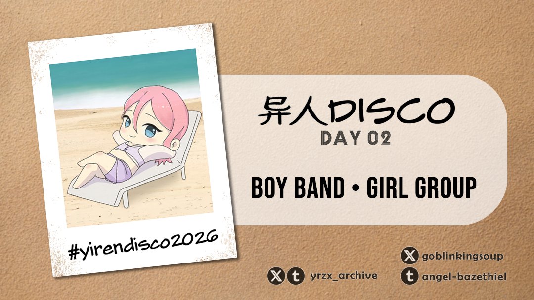 yrzx_archive's tweet photo. Day 2⃣ of #yirendisco2026
BOY BAND • GIRL GROUP

Quit playing games with my heart~ 🎤🎶

#一人之下 #TheOutcast #一人之下动画10周年 #IAmNobody #TheHiddenOnes #异人之下 https://t.co/pl0OuBFUGX