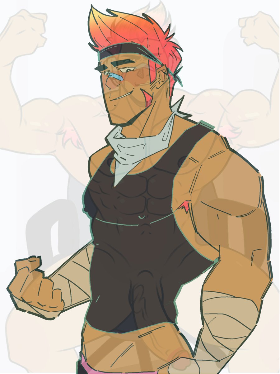 Fienddurrik's tweet photo. Anthony version 👀👀 #bara #oc https://t.co/R4jqiAyasA