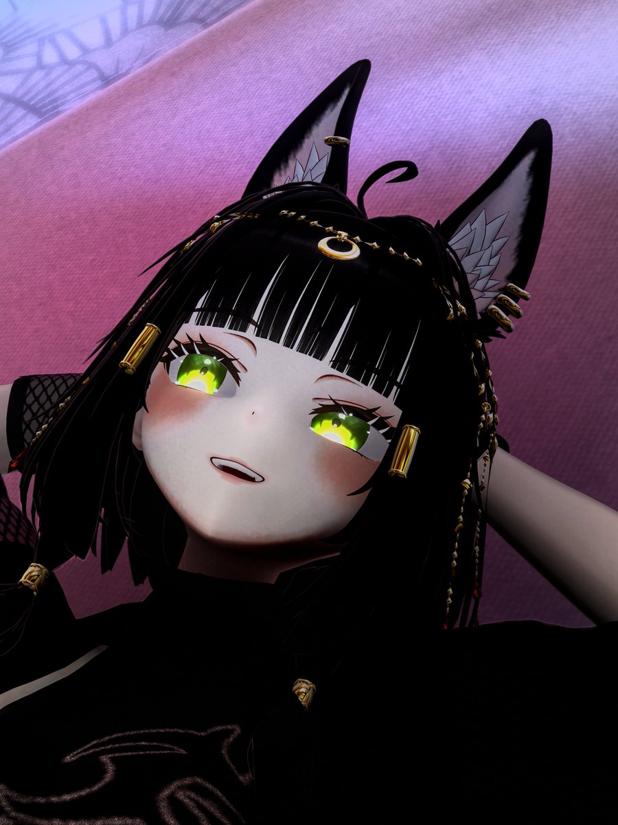CrashVrc's tweet photo. I'm taking a very productive break from being productive. 🌷 #VRChat #Kisha3D #VRChatPhotography https://t.co/EmHODKdg1L