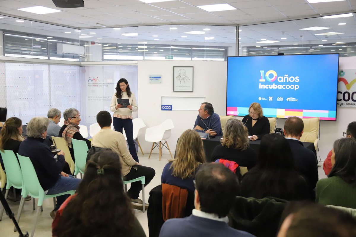 inacoop's tweet photo. Esta mañana se presentaron los resultados del llamado 2026 de la incubadora de cooperativas, Incubacoop, iniciativa conjunta de @MIEM_Uruguay, Inacoop y @Cudecoop_uy . https://t.co/4uXeH4YDYS