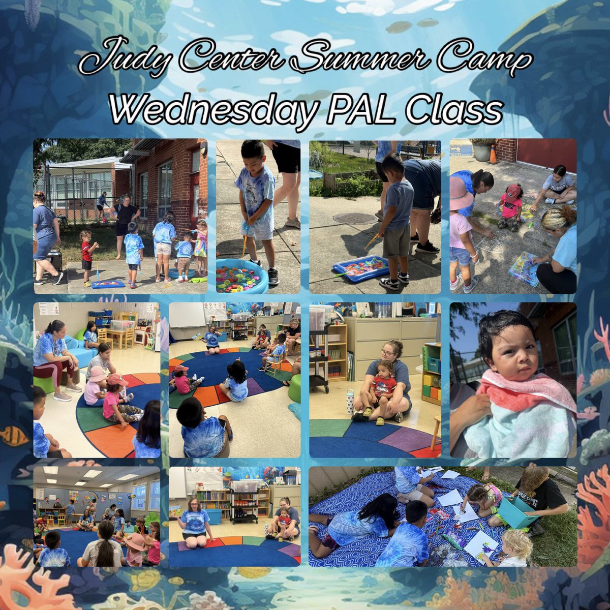 BGJudyAACPS's tweet photo. Today, our Judy Center Summer Camp campers enjoyed their first Wednesday PAL class, filled with engaging activities, teamwork, and plenty of smiles. Weโre excited for a summer of fun, friendship, and learning! ๐โ๏ธ
#JudyCenter #SummerCamp #PAL #WednesdayFun #LearningThroughPlay https://t.co/SWLwzkc76W