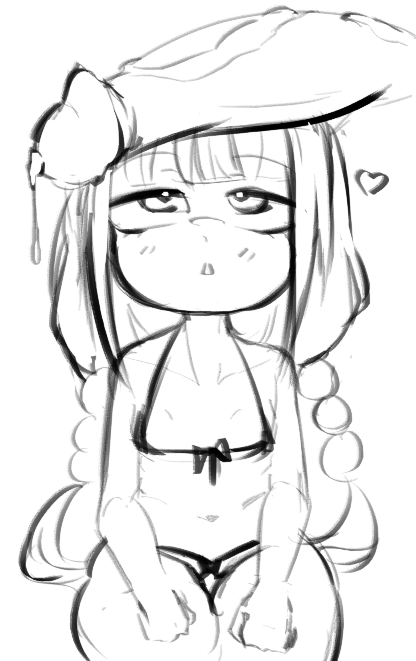 uram1sh1n3n's tweet photo. Kanna doodle https://t.co/Qr54DHQYQ4