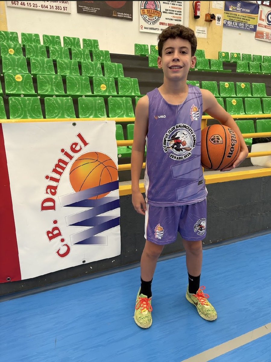 CBDaimiel's tweet photo. Nuestro Canterano Luis Melero disputará el prestigioso torneo de La Roda U12 🔥(@larodau12 )

Mucha suerte y a por todas Luis!💪🏻🏀

Enlace primer partido: https://t.co/z6jyelppr3 https://t.co/5znrtFwBfm