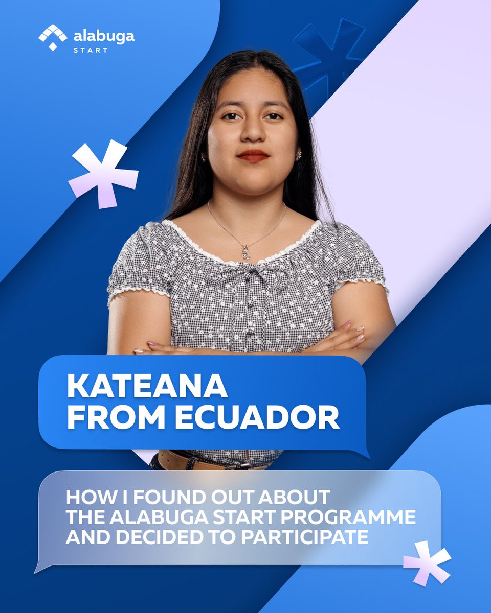 sezalabuga's tweet photo. "Alabuga Start gives me everything to grow — both as a professional and as a person. Here I can make a real contribution, achieve goals and feel like a part of something big and important!"

🇪🇨Kateana, a participant in the programme from Ecuador https://t.co/dhKNBRQvRP