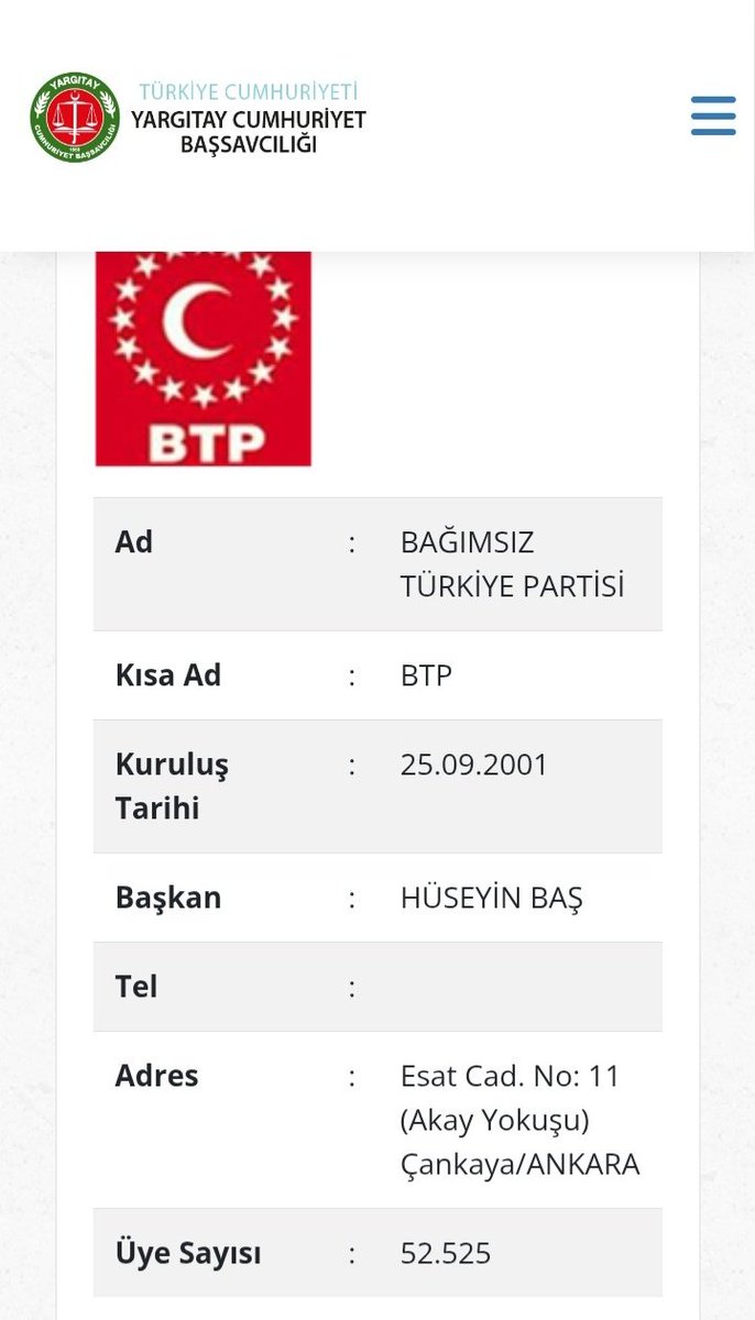 bilalsahin34's tweet photo. @gazetesozcu
Siyasi partilerin üye sayılarına ilişkin Yargıtay tarafından güncellenen verilerde, üye sayısı 14.450’den 52.525’e yükselen Bağımsız Türkiye Partisi’nin görmezden gelinerek karartılması ve basın-yayın kuruluşlarında yer verilmemesi; anket şirketleri ile medya organlarının tutumu, ne demokrasiye ne de gazetecilik ilkelerine yakışmaktadır.