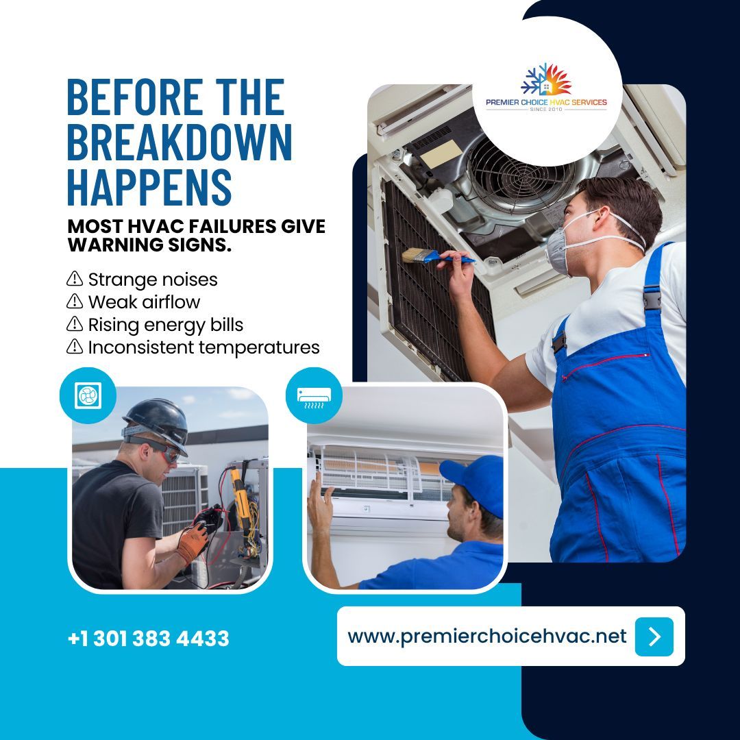 pchvacservices's tweet photo. Don't wait until you're without cooling.
Call Premier Choice HVAC today on +1 301 383 4433 or Visit: https://t.co/d1OcLDrfPB https://t.co/wi6cJ1VQX7