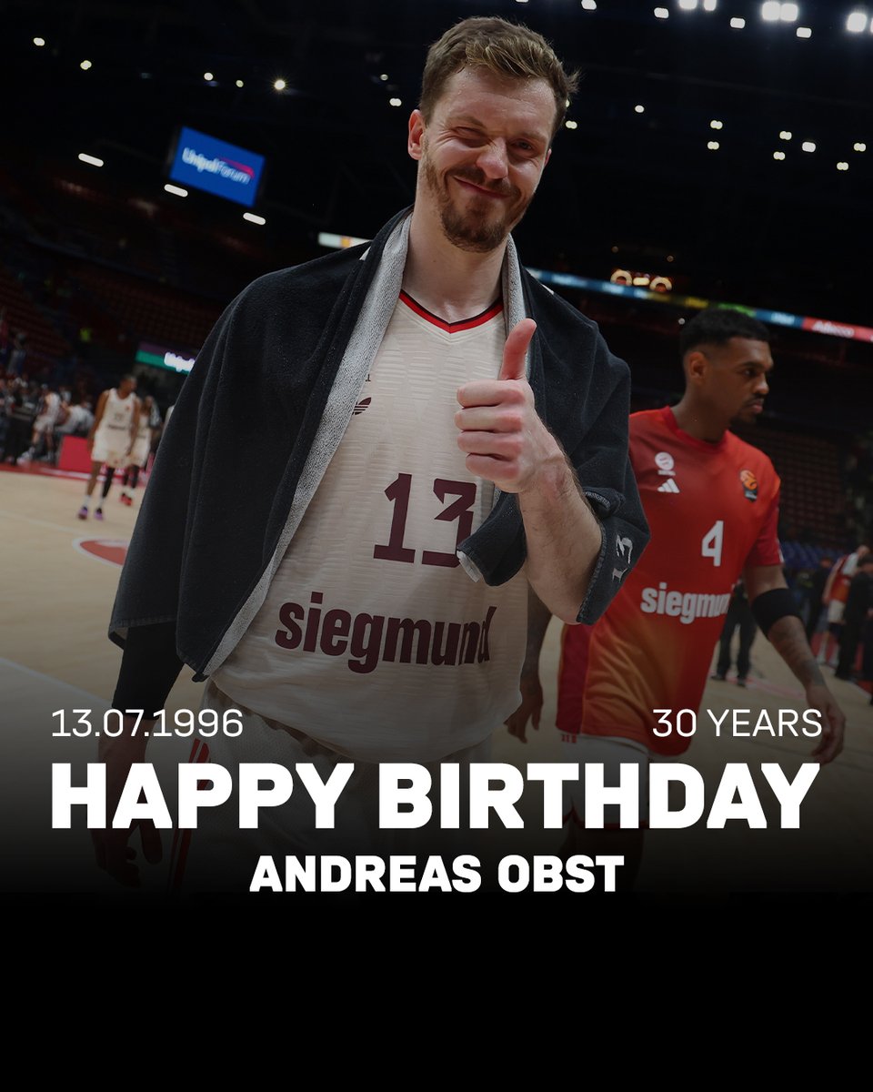 FCBBasketball's tweet photo. This guy hits 30 so often, you lose track... oh, 30 YEARS, gotcha! 🥳 Happy birthday to the world champion, the @EuroBasket winner, the best shooter in Europe and overall great guy @Fruit_96!

@EuroLeague https://t.co/GpsTjWJNgx