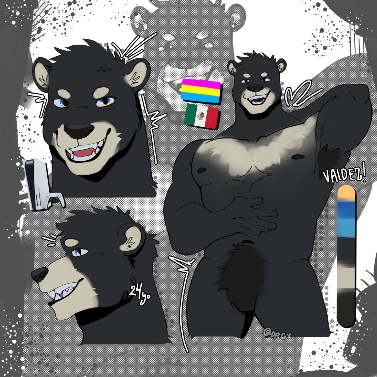 aNothingHoe_'s tweet photo. Anyways! Have the updated versions of the character sheets that I made! Expect chapter one by the time it's done on my Tiktok account.

#Furry #Oneshotcomic #gay https://t.co/nlGNJC2Ask