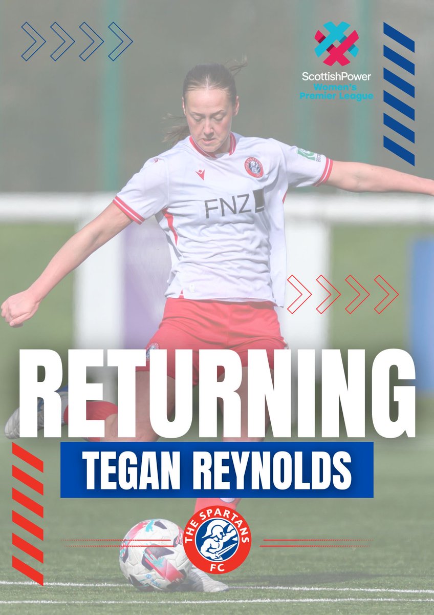 spartansfcwomen's tweet photo. Tegan Reynolds’ return to the pitch as a Spartan makes it her 12th season in red and white ❤️

In line with her 2 year contract, Reynolds will remain at the club for another year 📍

We can’t wait to have you back Tegan 💪🏼

https://t.co/3pAmsd4tFY

#Spartans #SWPL #DBDF https://t.co/WmtLkLUNvV