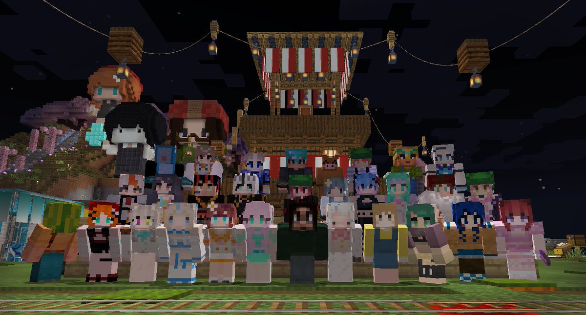 HaneboshiNoah's tweet photo. #ねおクラ ２か月間
すてきなメンバーと
だいすきなマイクラいっぱいできて
たのしいかった～～～～～❣

運営さんもさんかしゃさんも
みてくれたほしともさんたちも
み～んなありがとうございました💚

またごじつふりかえり配信しようね❣ https://t.co/XABiDi8AfY