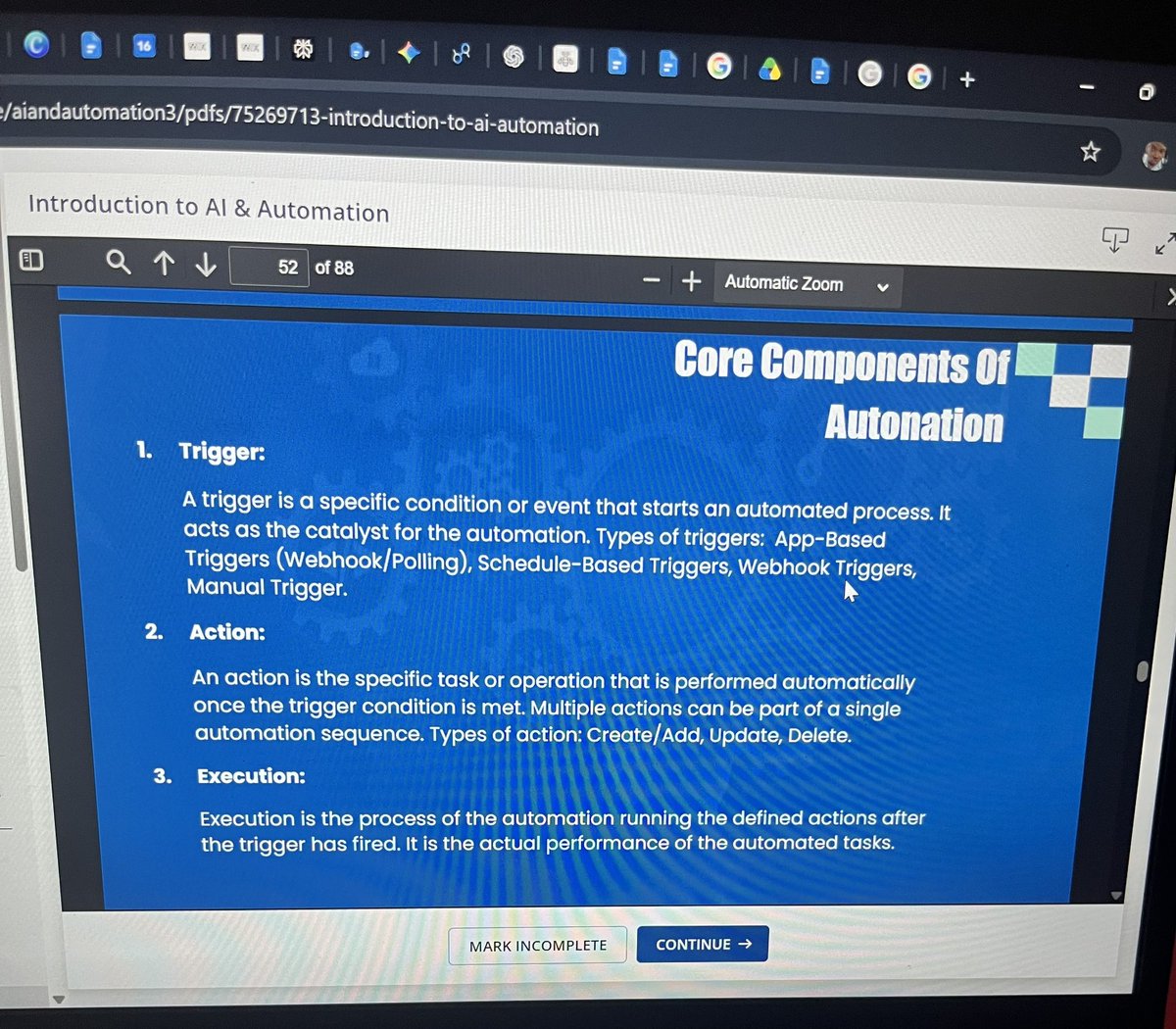 LoisVirtualaid's tweet photo. #30daysoftech day 10: All automations have 3 parts.

First the trigger (if this)
→ action (then do this)
→ execution (actually doing it)

once you understand this, everything else is just applying it.

#BuildInPublic #Automation 
@TechSphereAcad #LearningWithTS https://t.co/hMwbg5niJ4