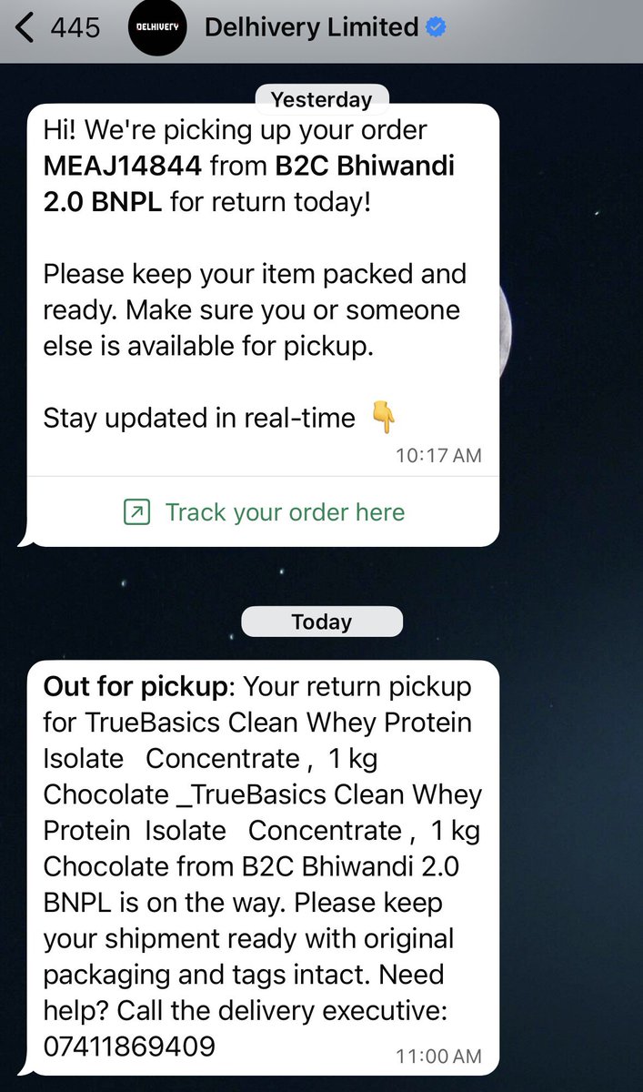 KeyuriJJ's tweet photo. Scam alert! @Healthkart where is my order? Delivered half kg MB in place of 2 kg trubasics. After telling lies for 12 days, initiate exchange but apparently even Delhivery guy doesn’t pick up return parcel - gets cancelled everyday, 
@TrueBasics_IN @delhivery @MuscleBlaze https://t.co/3u7X17PVfx
