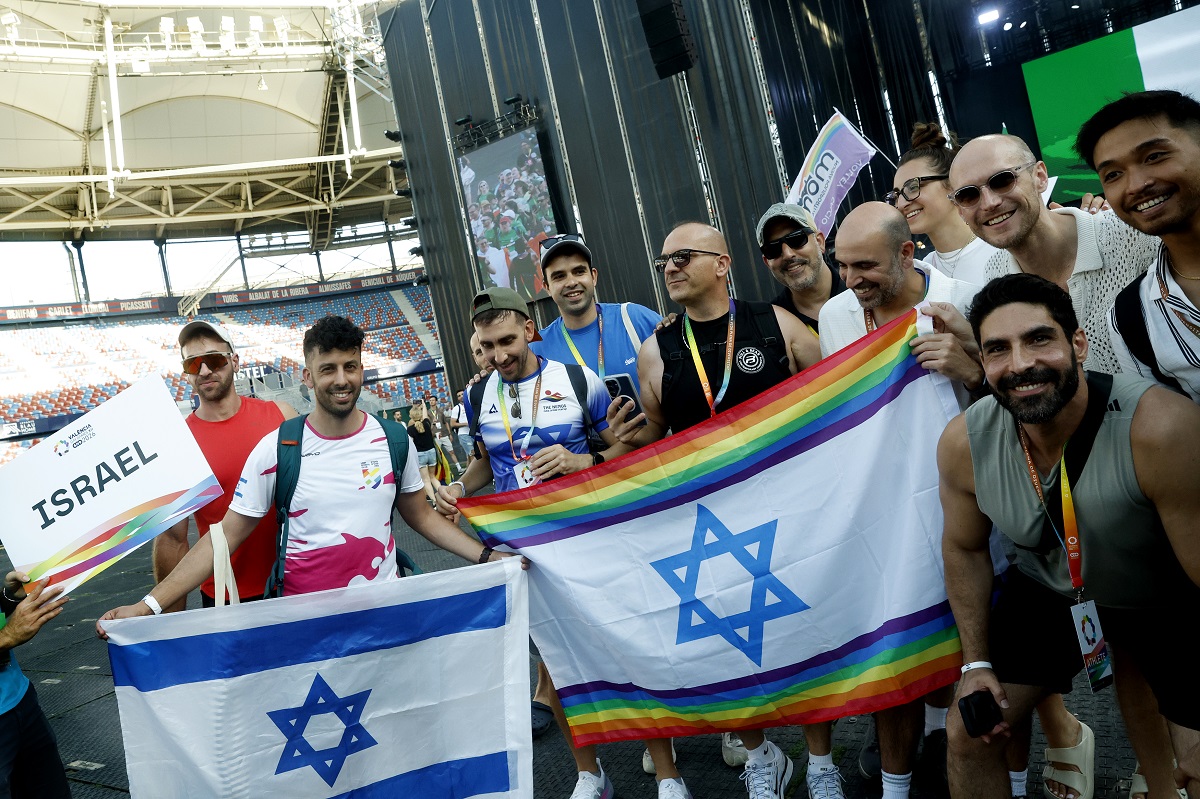 pikaramagazine's tweet photo. 🤨Gay Games de València, pinkwashing, deporte y presencia israelí

❌Los colectivos sociales y deportivos LGTBIQA+ de la ciudad se oponen al evento que tiene mucho de turístico y llaman al boicot.

https://t.co/VORND838eQ https://t.co/51jxjmVoTT