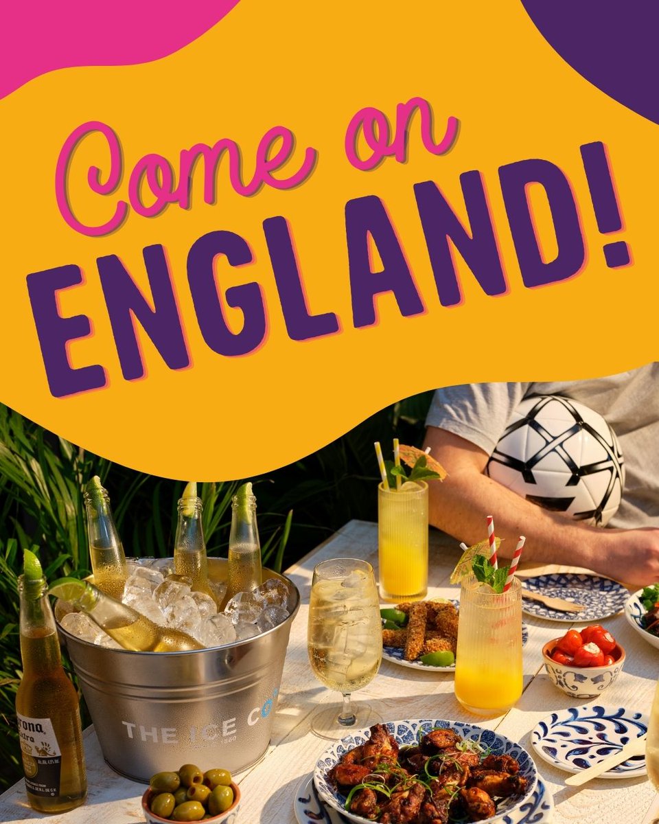 TheIceCo's tweet photo. COME ON ENGLAND! Tonight is the Three Lions' first game (of hopefully many in the knockout stages).⚽ Head to the link below for all the best hosting tips to make this World Cup the best one yet!

World Cup Hosting Tips: https://t.co/gBgerpDxw8 https://t.co/5PzzJym2RK