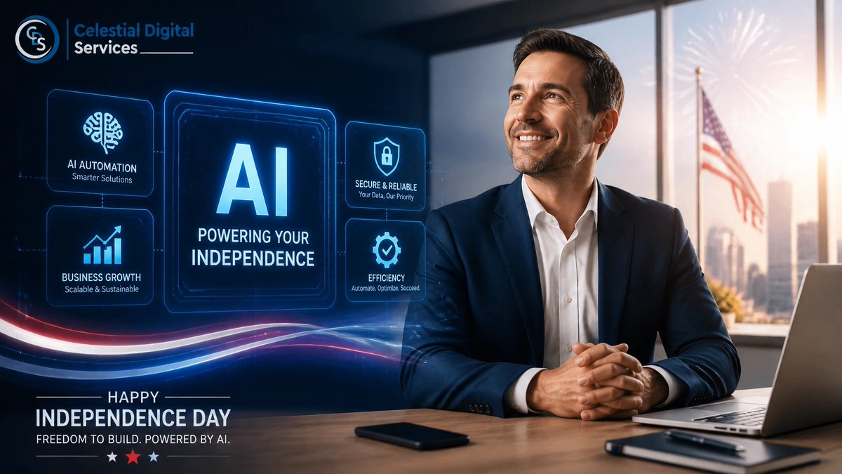 CelestialCDS's tweet photo. Freedom from the phone! 🇺🇸 Missing 5 calls/wk = $312k lost. AI agents live in 48h for 26 niches. 30-day FREE trial. Year 1: $4,475. Year 2+: $2,700 ($225/mo). Start now:

https://t.co/OuQWhZcVul
#IndependenceDay #SmallBiz #AI #StopMissingCalls https://t.co/QIaxHXUYHu