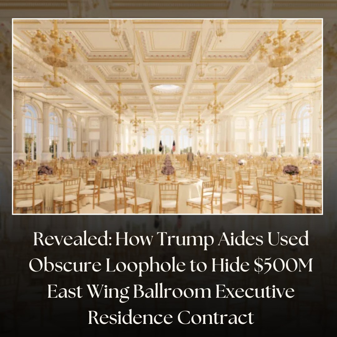 IBTimesUK's tweet photo. Trump claims private company offered to build for free, but leaked records expose contract with Clark Construction
#Trump #whitehouse #remodel #ClarkConstruction #loophole
Read More: https://t.co/pv430iGvIo https://t.co/9YGZrzAhW5
