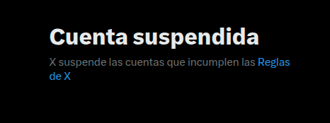 El_Inuu's tweet photo. @maps_black a quien vetaron fue a ti, de X 

XD tenés qe ser muy hijo de puta para que te veten de aca... y la que se viene, a reportar la cuenta chicos :v https://t.co/YhtgeIBpcr