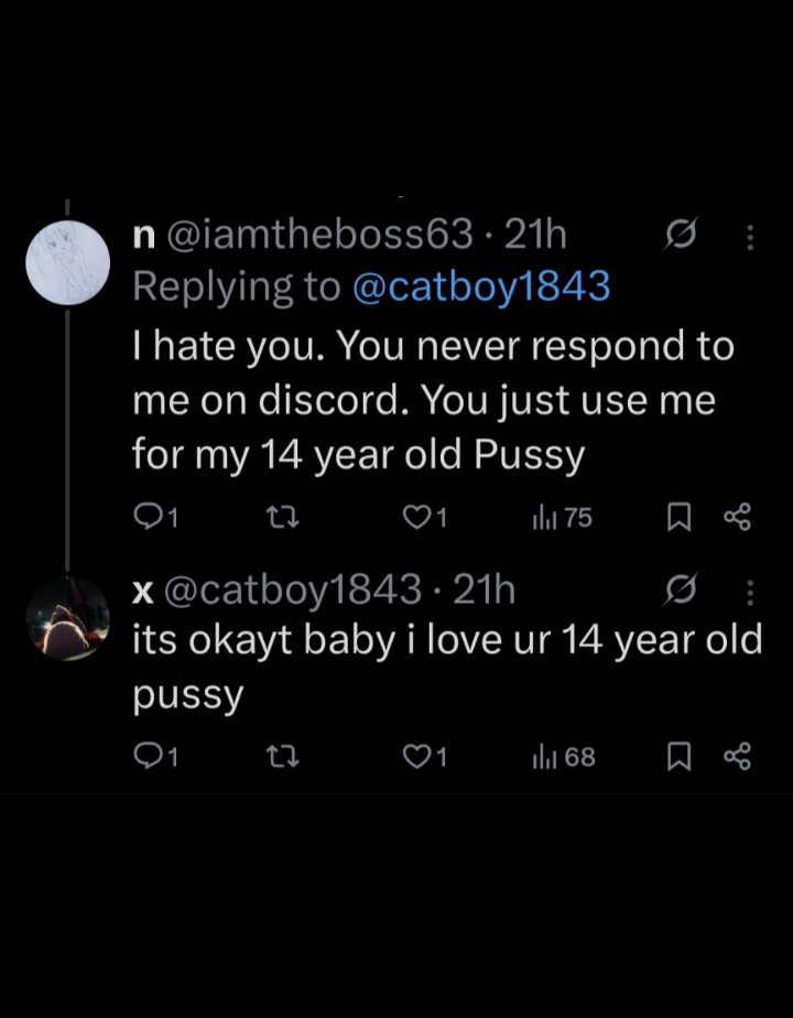 breadBo68355050's tweet photo. you're a pedophile https://t.co/P8KkdmaqS3