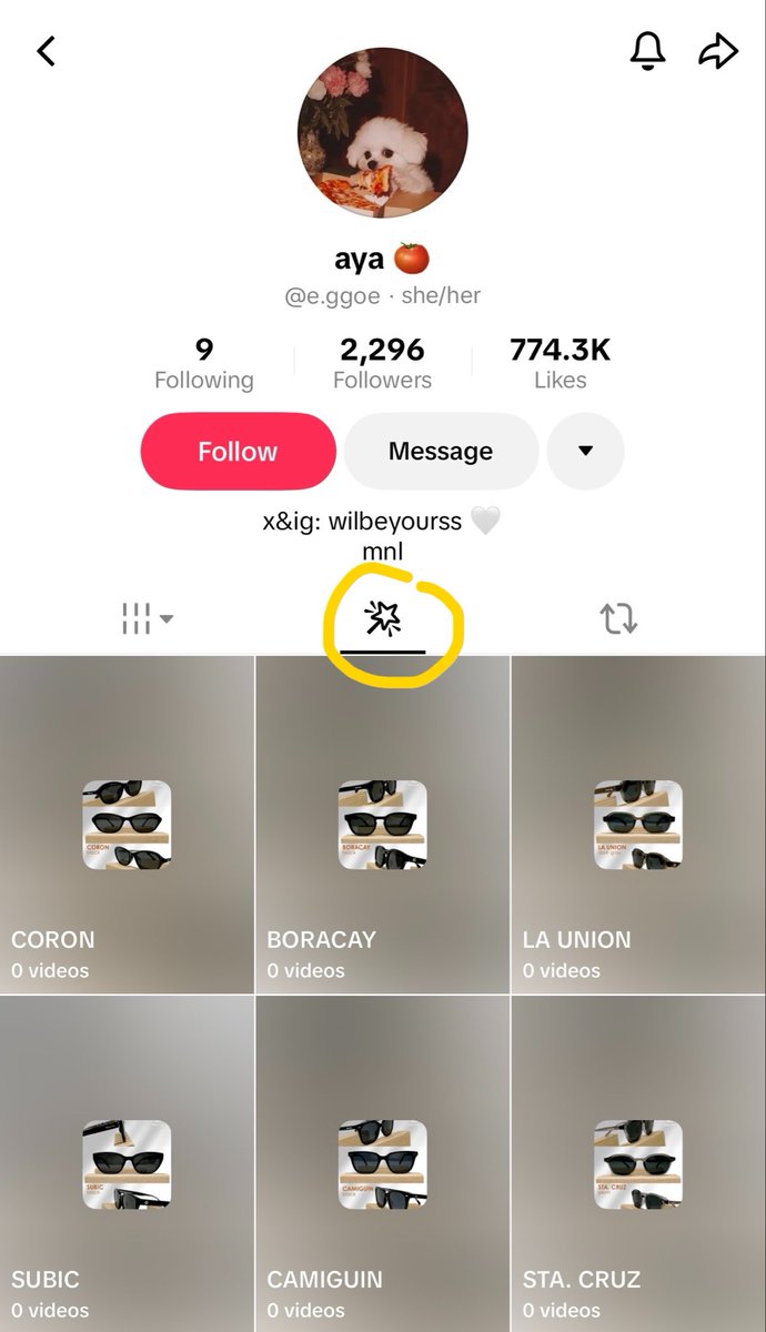 wilbeyourss's tweet photo. hi everyone! i made filters for each sunset ave sunglasses on tiktok to simulate a virtual try-on 🕶️

(it’s pretty rough and may not be accurate in terms of the actual measurements of the products, but it may help with visualization!)

to try, go on to my tiktok profile and check under my effects (https://t.co/WremfhPJSR) ❣️