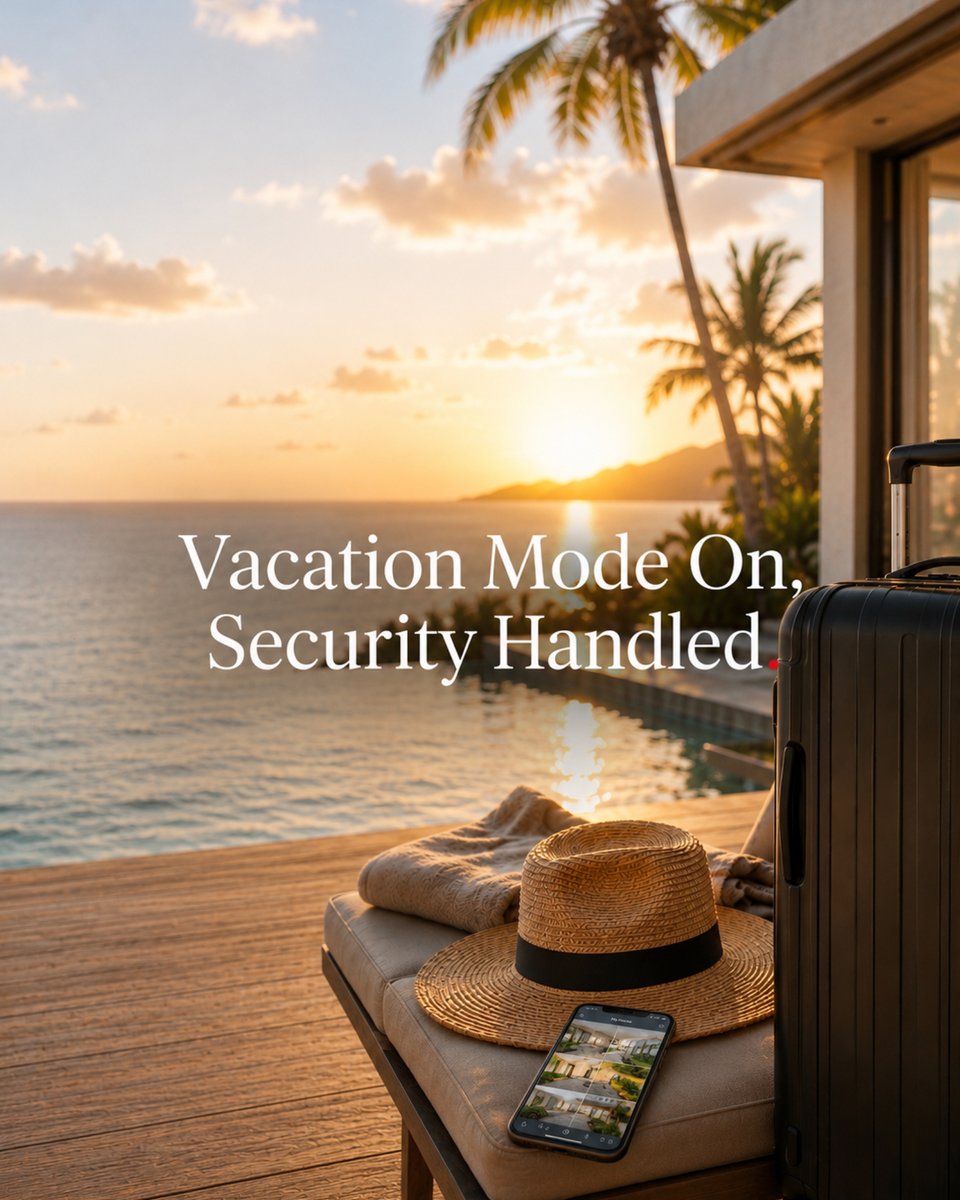 ICRealtime's tweet photo. You packed your bags. Did you check your security system? https://t.co/14ENpciScO