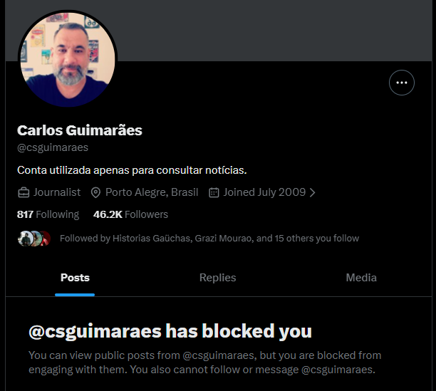 Malicia_Virtual's tweet photo. @david_agape_ kkkkkk, o cara cheio dos preconceitos reclamando de.... preconceito. 
mas eu gosto do Guima: me bloqueou em 2022 pq eu entrei em 2022 para assim me preservar de ler suas groselhas. https://t.co/foFypeZ04s
