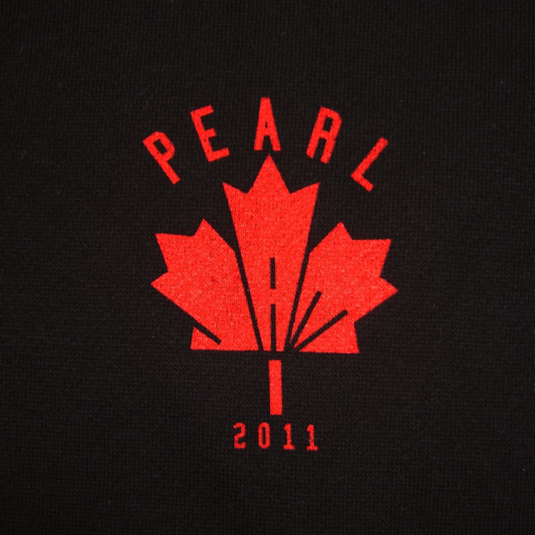 PearlJam's tweet photo. Happy Canada Day! 🇨🇦 Look back at merch from shows with our neighbors to the North.

📸: Kevin Shuss Archives https://t.co/o8BUq4zqxy