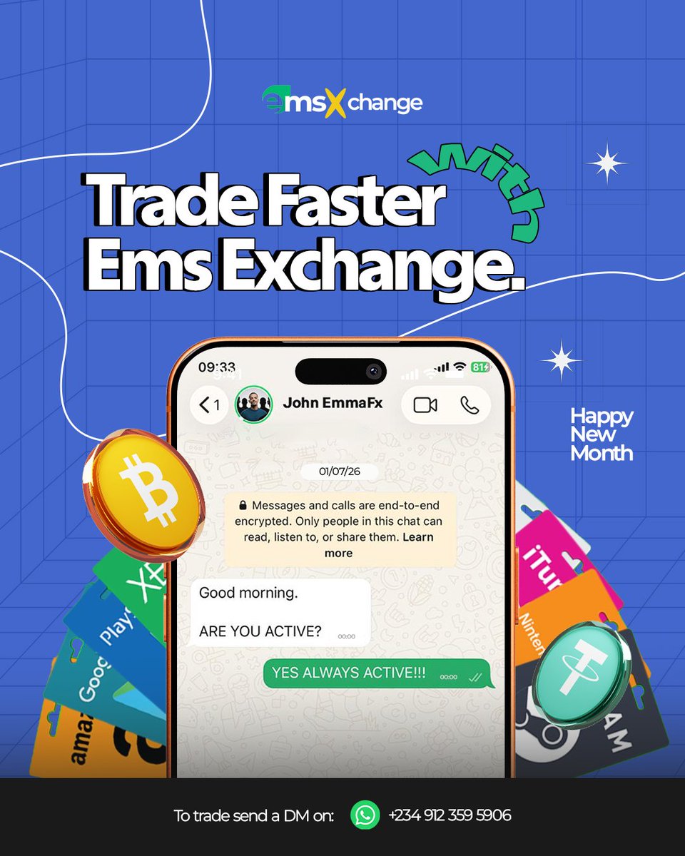 myemsx's tweet photo. Welcome to July and we're starting the month the only way we know how. With fast trades, the best rates, and zero stress. 

#Crypto #Bitcoin https://t.co/hgNH5rzZRf